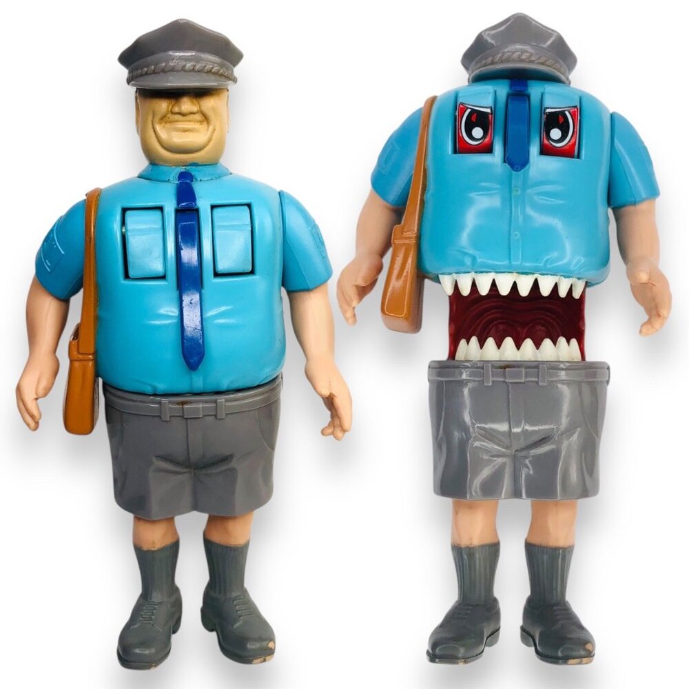 Vintage 80s Mail Fraud Ghost Postal Carrier The Real Ghostbusters Figure Kenner